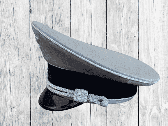 Visor Cap Casquette Officier Allemande Waffen SS – Image 5