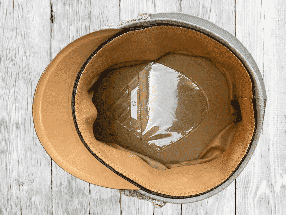 Visor Cap Casquette Officier Allemande Waffen SS – Image 6