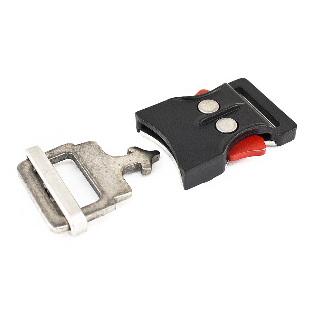 Boucle à fermeture à double clé Finsterwalder pour sangle 18/20 mm