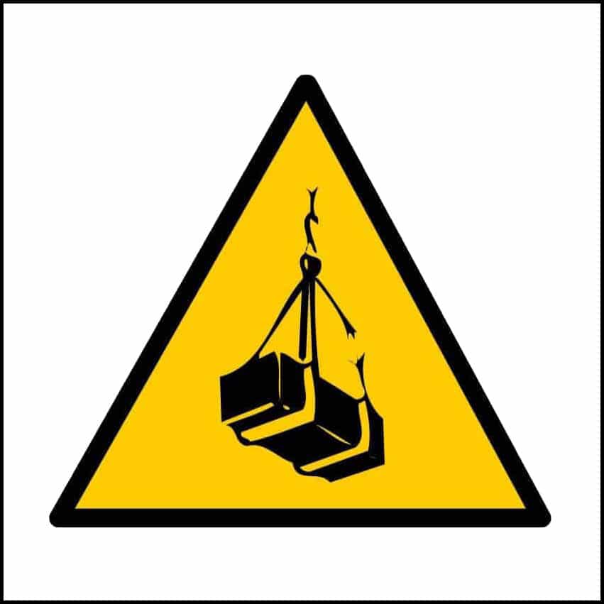 Panneau “Danger charge suspendue” – Image 2